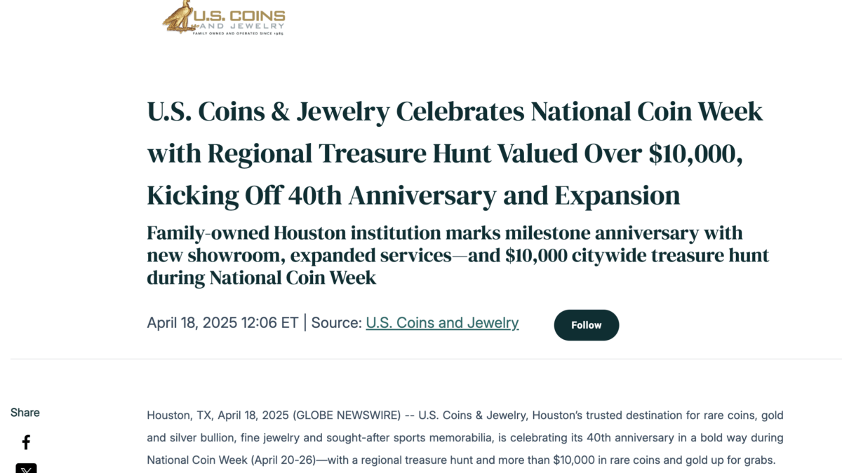 1804年製の米国コインがオークションで50万ドル超え